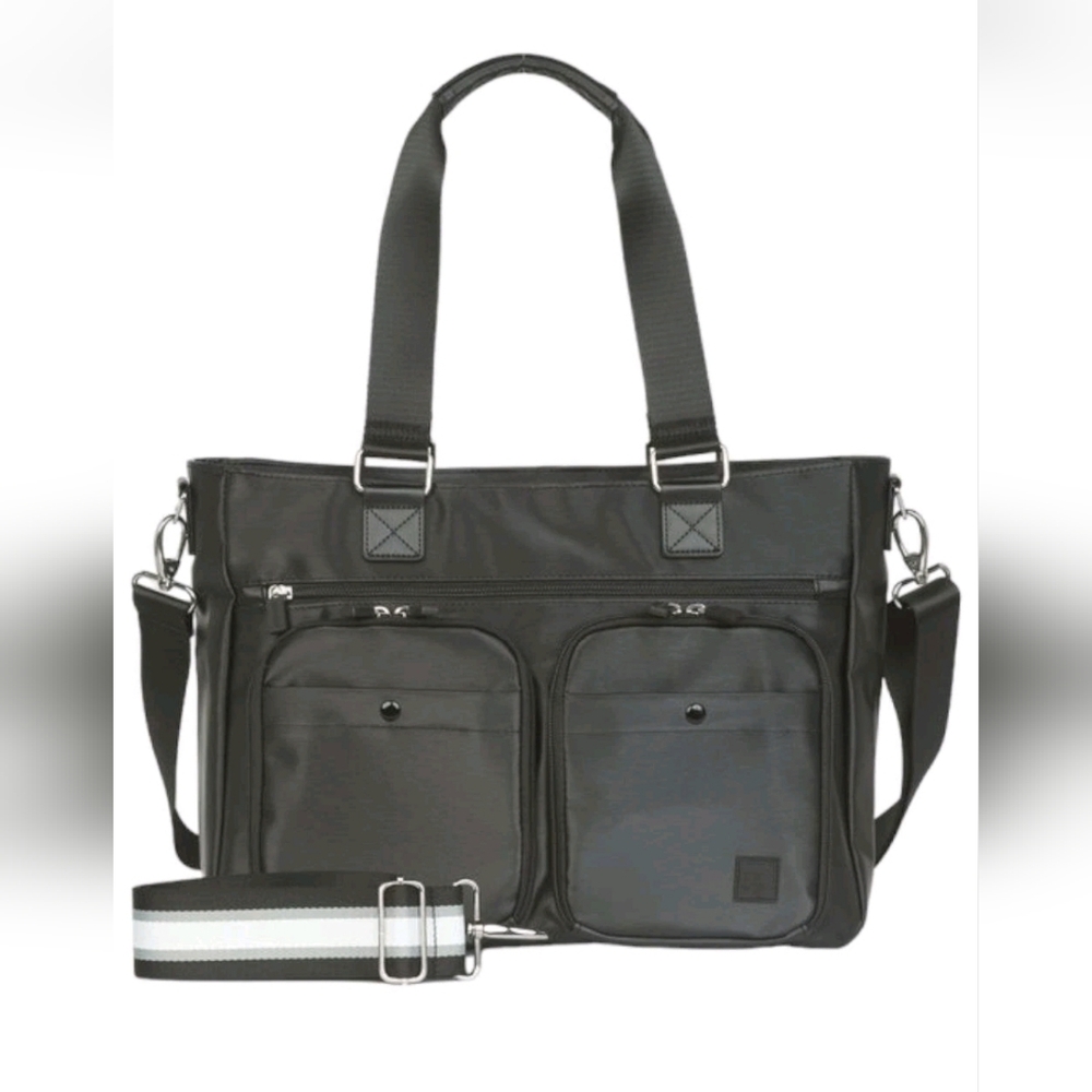 THE CARGO CATCHALL TOTE WITH TWO CROSSBODY STRAPS